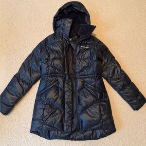 Columbia Women's Shiny Black Puffer Coat